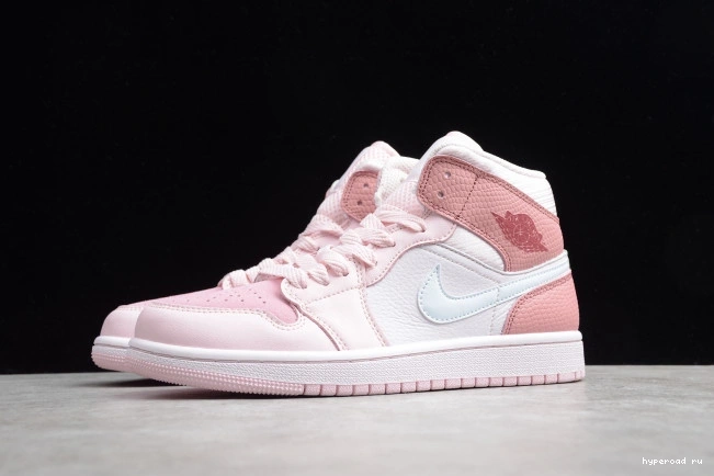 Mid 1 Digital CW5379-600 Pink Jordan Air 1015